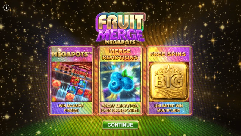 Fruit Merge Megapots - бонус игра со Megapot Coin